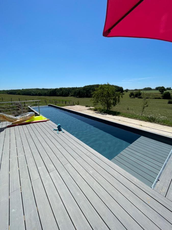 아르비니 La Ferme Du Bonheur B&B 외부 사진